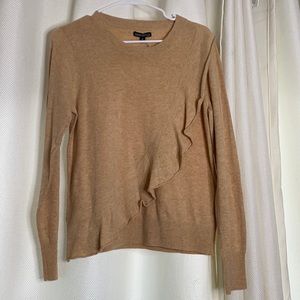 Tan j crew sweater
